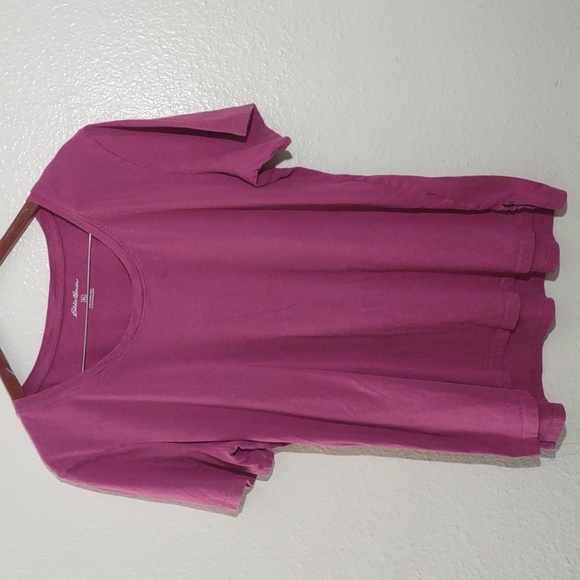 USED EDDIE BAUER SIZE XL COLOR PURPLE LIGHT WEIGHT - Picture 1 of 8